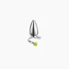 Justine Clenquet Bague d'ongle Luce vert
