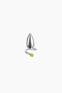 Justine Clenquet Bague d'ongle Luce vert