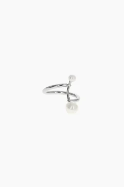 Justine Clenquet Bague Mindy perle