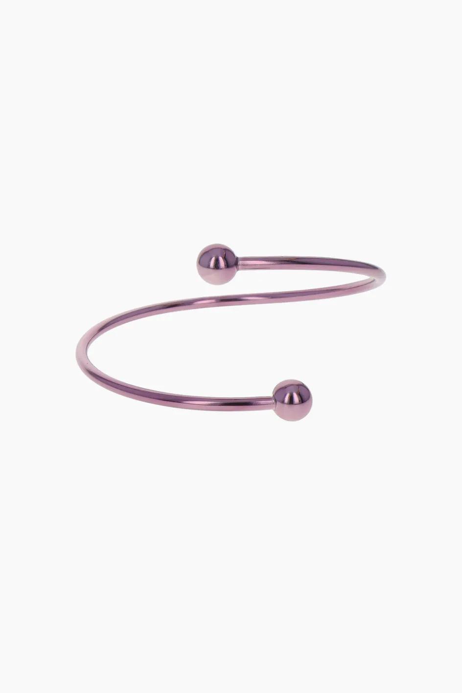 Justine Clenquet Bijou de bras Selma violet