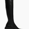 Justine Clenquet Bottes Chloë noir stretch