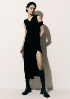 Justine Clenquet Bottes Chloë noir stretch