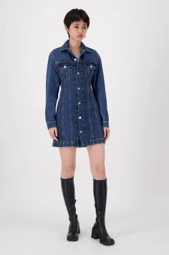 Justine Clenquet Bottes Chloë noir stretch