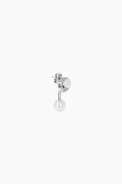 Justine Clenquet Boucle d'oreille Mindy perle