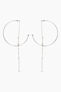 Justine Clenquet Boucles d'oreilles Lin