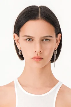 Justine Clenquet Boucles d'oreilles moyennes Vera