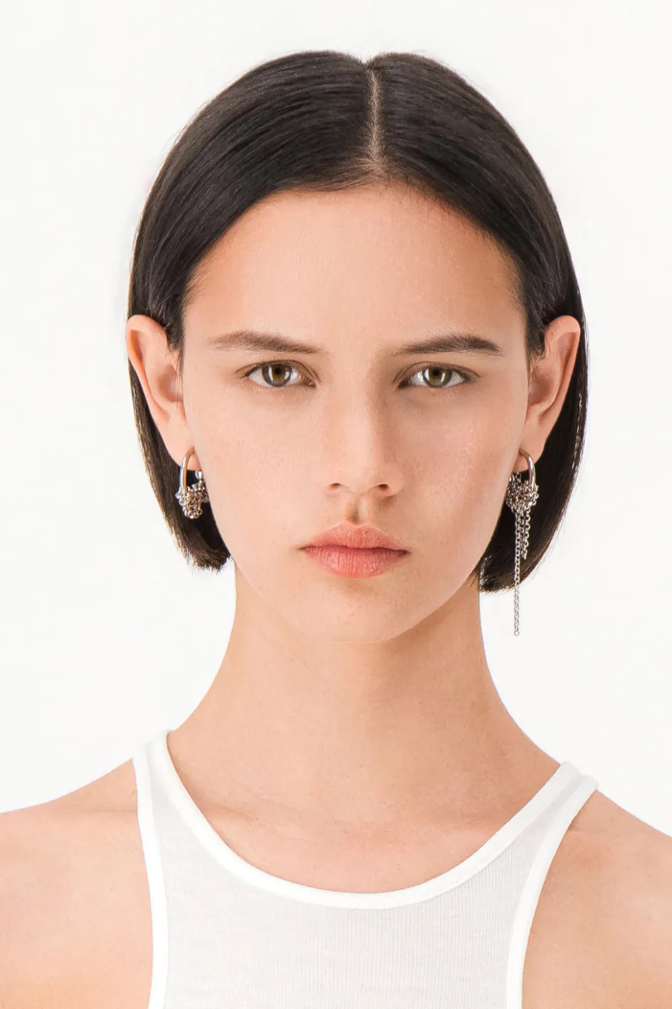 Justine Clenquet Boucles d'oreilles moyennes Vera