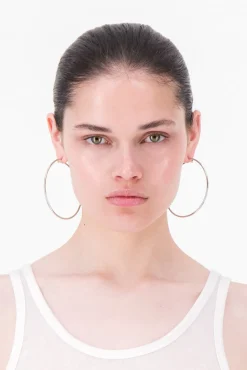 Justine Clenquet Boucles d'oreilles Nancy vert