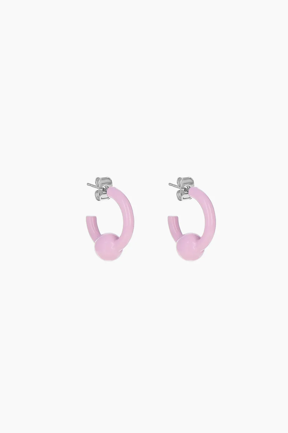 Justine Clenquet Boucles d’oreilles Sam rose