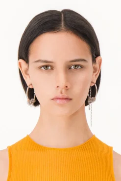 Justine Clenquet Boucles d'oreilles Vera grandes
