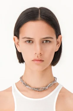 Justine Clenquet Choker Liv cristal