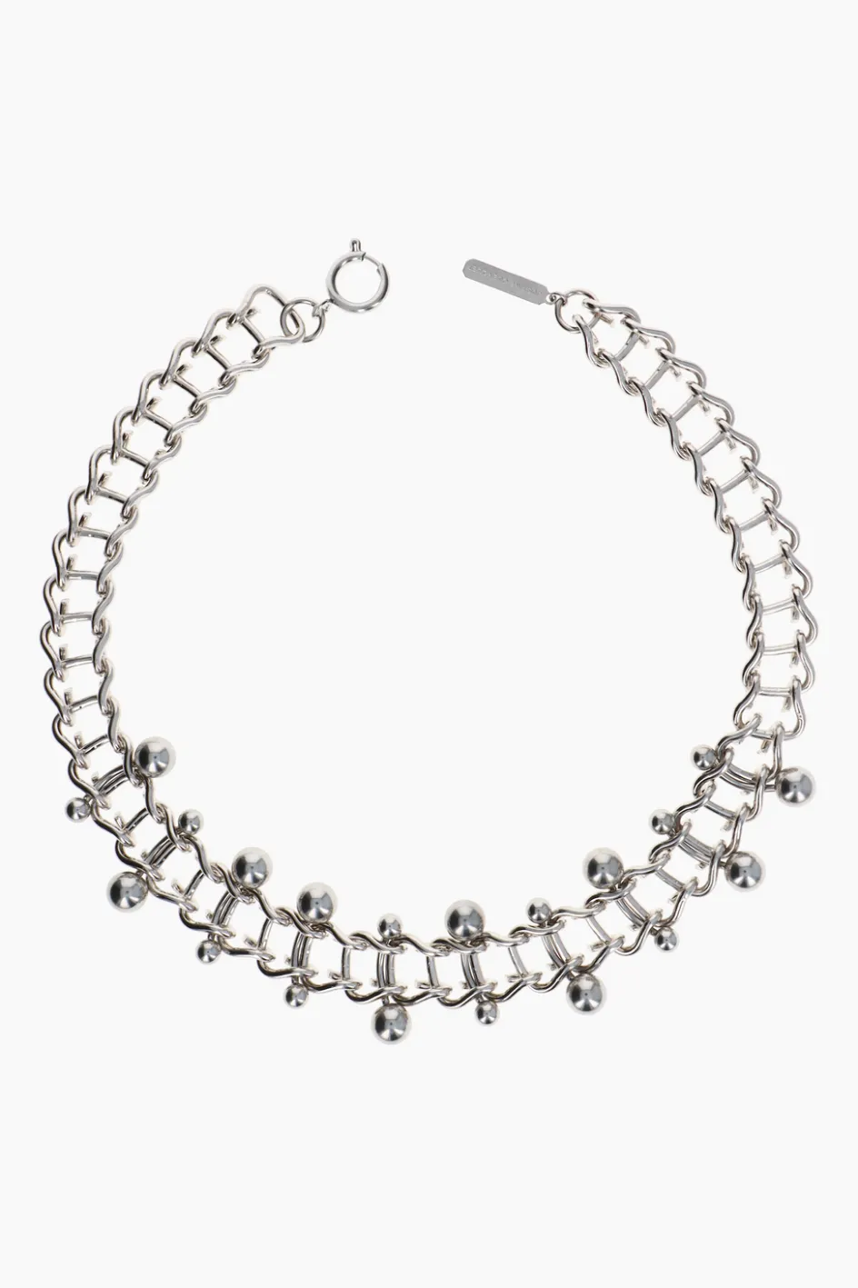 Justine Clenquet Choker Mindy argent