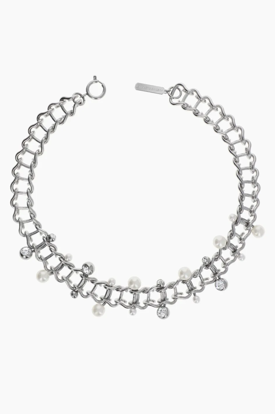 Justine Clenquet Choker Mindy perle