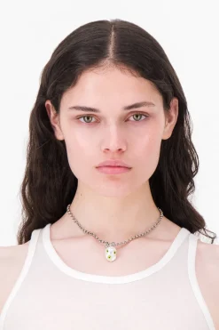 Justine Clenquet Collier Joan vert