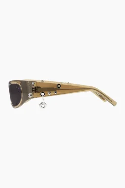 Justine Clenquet Lunettes de soleil Clara marron