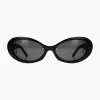 Justine Clenquet Lunettes de soleil Drew noir