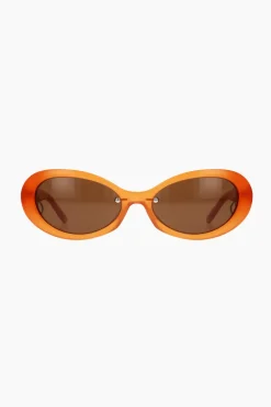 Justine Clenquet Lunettes de soleil Drew orange