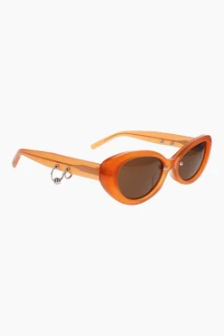 Justine Clenquet Lunettes de soleil Drew orange