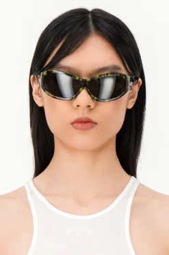 Justine Clenquet Lunettes de soleil Jenny camo