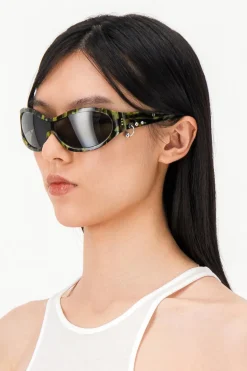 Justine Clenquet Lunettes de soleil Jenny camo