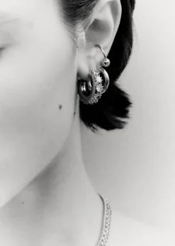 Justine Clenquet Moyennes Boucles d’oreilles Nina