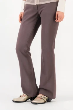 Justine Clenquet Mules Andie beige nacré