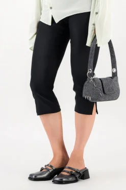 Justine Clenquet Mules Andie gris perle