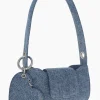 Justine Clenquet Sac Dylan denim bleu