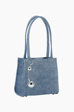 Justine Clenquet Sac Uma denim bleu